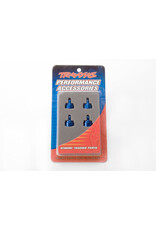 Traxxas Aluminum Ultra Shock Cap (Blue) (4)