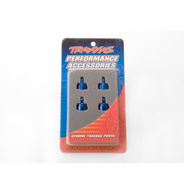 Traxxas Aluminum Ultra Shock Cap (Blue) (4)