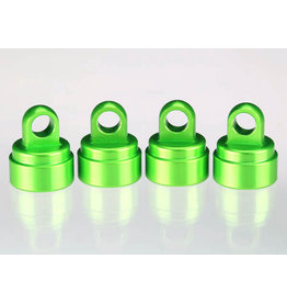 Traxxas Aluminum Ultra Shock Cap (Green) (4)