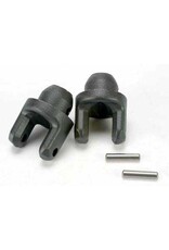 Traxxas Revo Yokes, stub axle (2)/ pins (2)