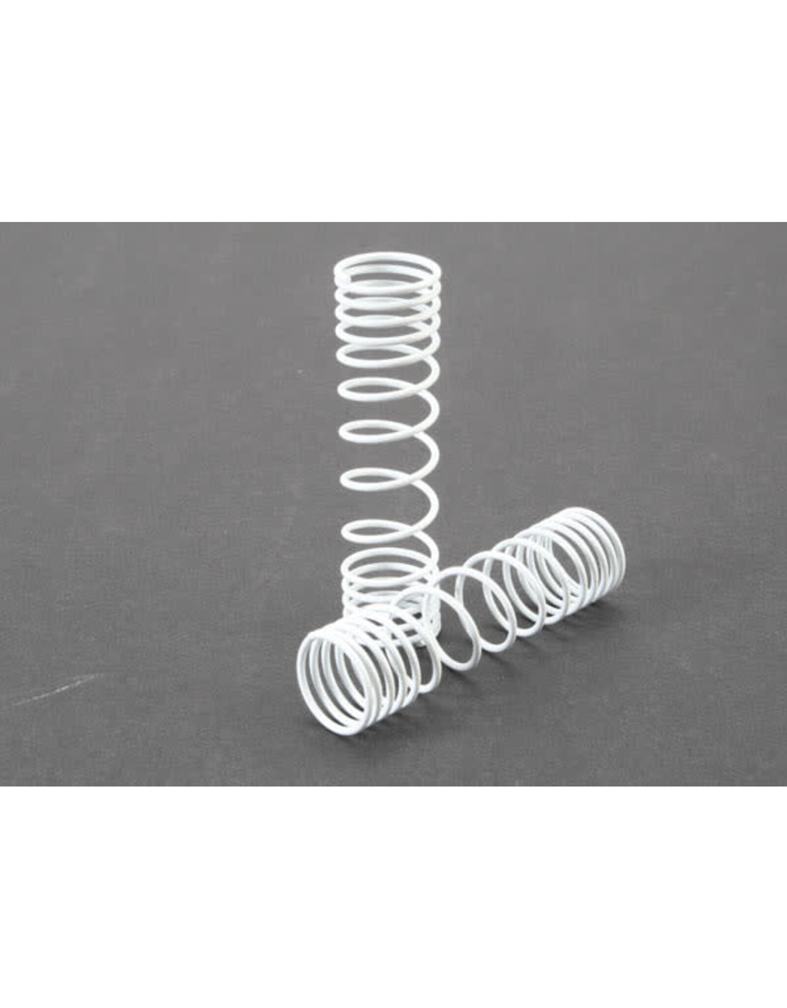 Traxxas Rear Shock Spring Set (White) (2)