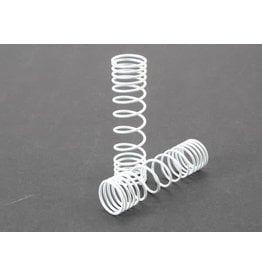 Traxxas Rear Shock Spring Set (White) (2)