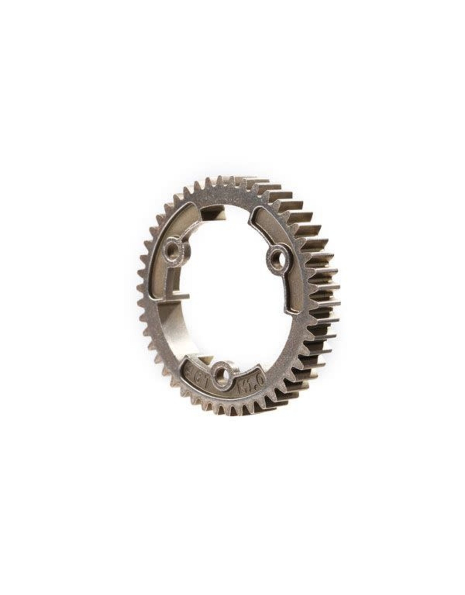 Traxxas Spur gear, 46-tooth, steel (wide-face, 1.0 metric pitch)