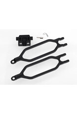 Traxxas Hold down, battery (2)/ hold down retainer/ battery post