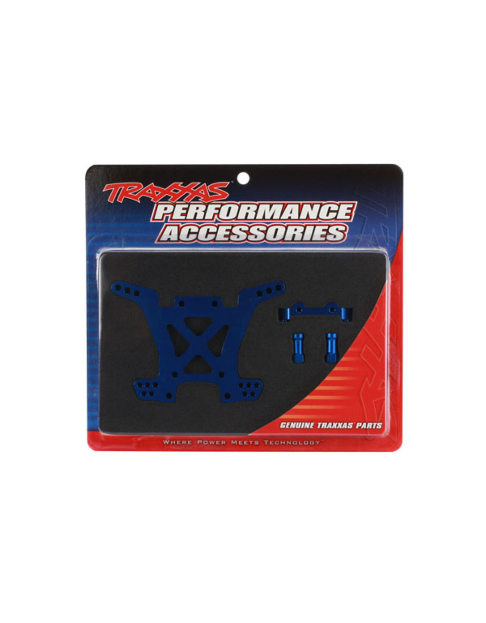 Traxxas Aluminum Rear Shock Tower (Blue)