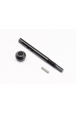 Traxxas Input shaft (slipper shaft)/ bearing adapter (1)/pin (1)