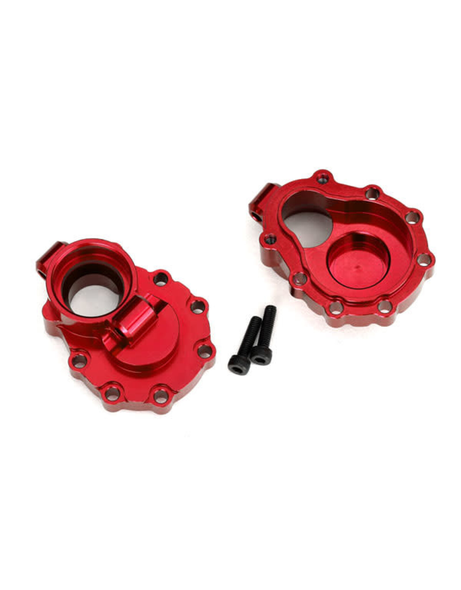 Traxxas Portal housings, inner (rear), 6061-T6 aluminum (red-an