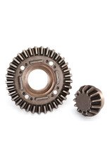 Traxxas Ring gear, differential/ pinion gear, differential (rear