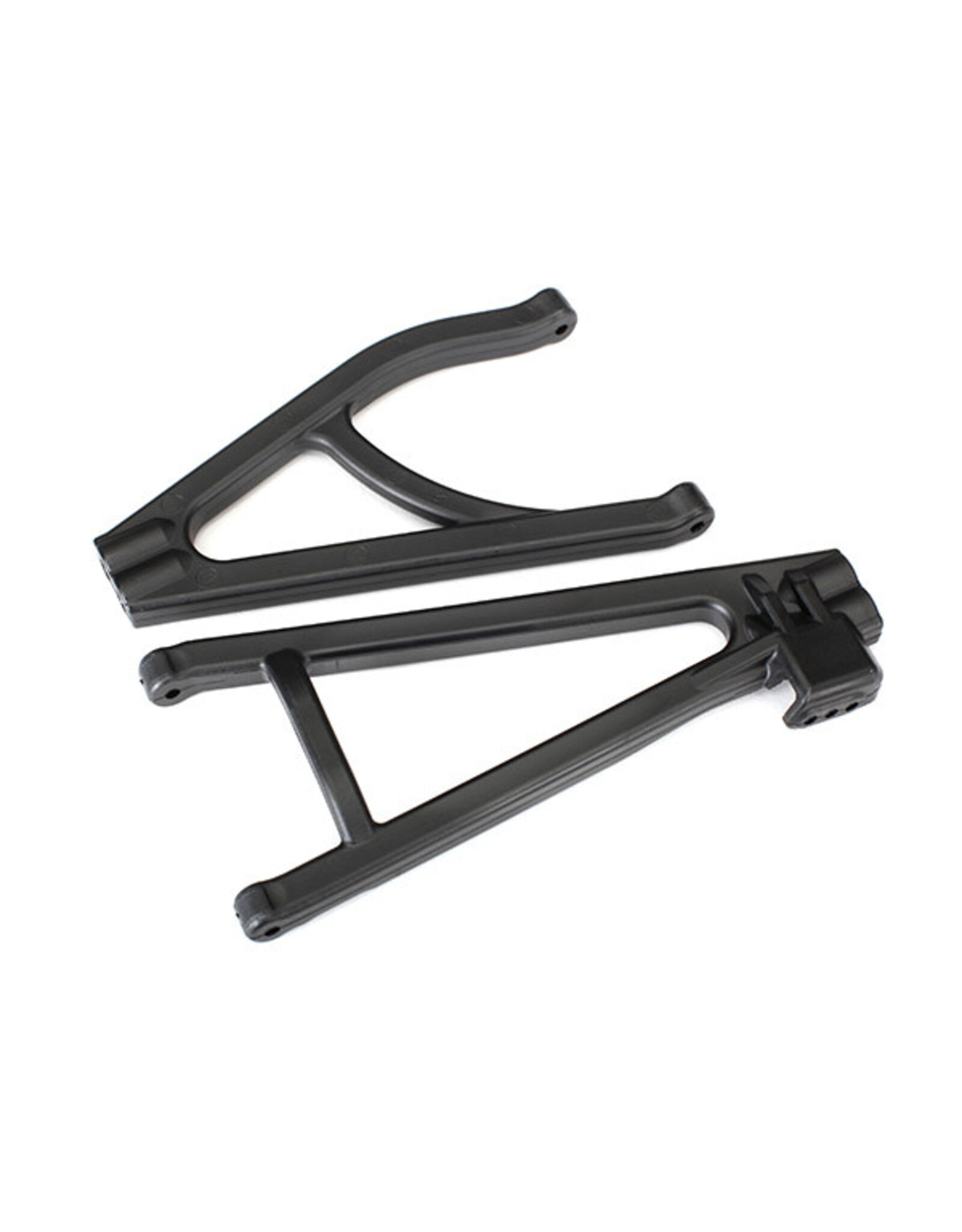 Traxxas Suspension arms, black, rear (left), heavy duty