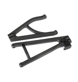 Traxxas Suspension arms, black, rear (left), heavy duty