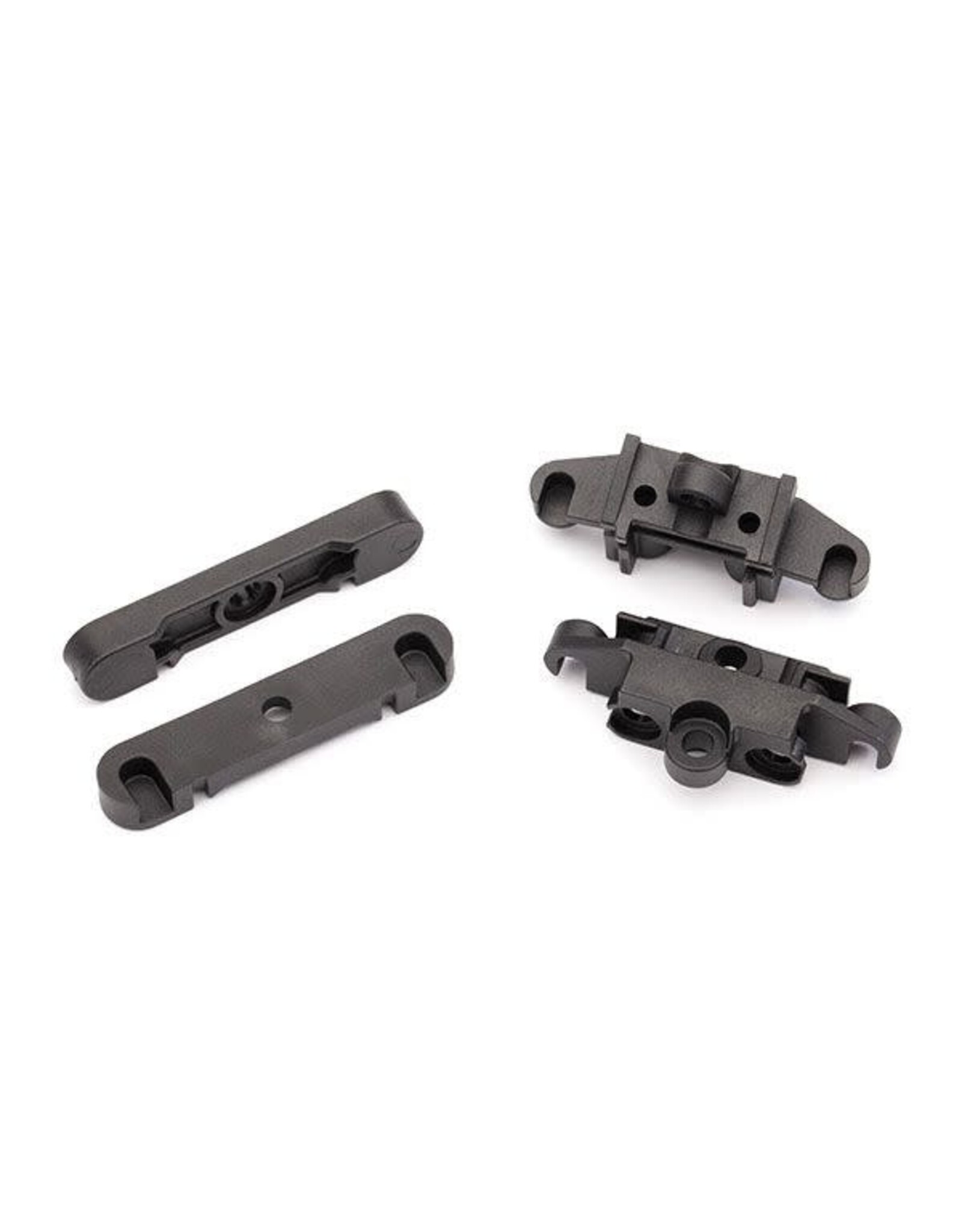 Traxxas Mount, tie bar, front (1)/ rear (1)/ suspension pin ret