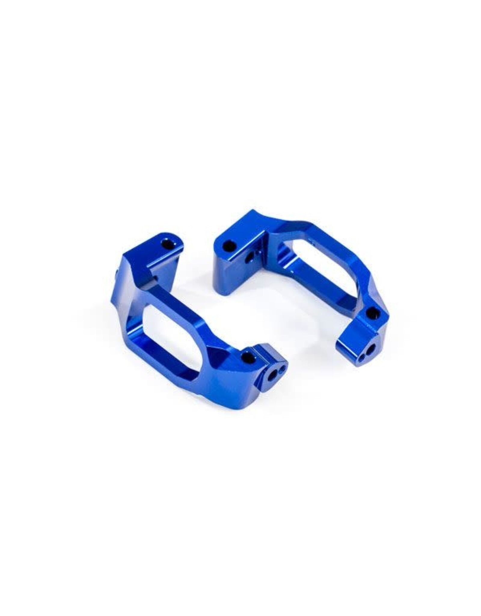 Traxxas Caster blocks (c-hubs), 6061-T6 aluminum (blue-anodized)