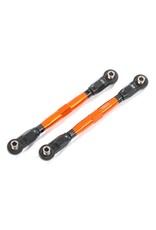 Traxxas Toe links, front (TUBES orange-anodized)