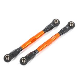 Traxxas Toe links, front (TUBES orange-anodized)