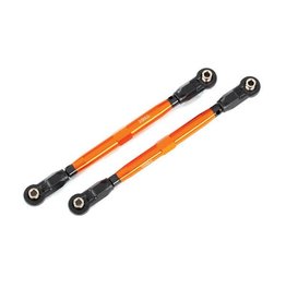 Traxxas Toe links, Wide Maxx (TUBES, 6061-T6 aluminum - orange