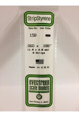 Evergreen STRIPS.060"X.188" (9/PK)