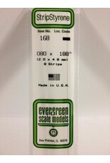 Evergreen STRIPS.080"X.188" (8/PK)