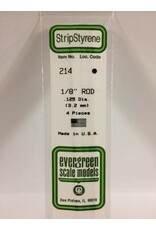 Evergreen ROD-.125" (4/PK)