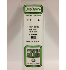 Evergreen ROD-.125" (4/PK)