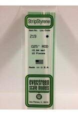 Evergreen ROD-.025" (10/PK)