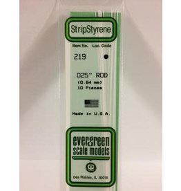 Evergreen ROD-.025" (10/PK)