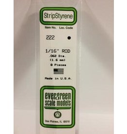 Evergreen ROD-.062" (8/PK)
