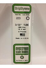 Evergreen TUBE-.093" (6/PK)