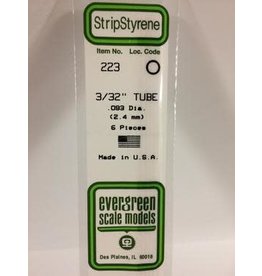 Evergreen TUBE-.093" (6/PK)