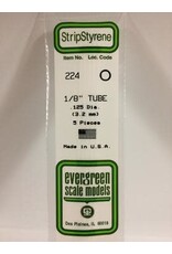 Evergreen TUBE-.125" (5/PK)