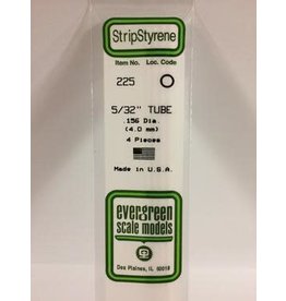 Evergreen TUBE-.156" (4/PK)