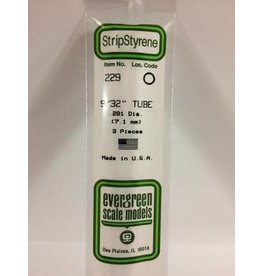 Evergreen TUBE-.281" (3/PK)