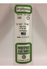 Evergreen TUBE-.312" (3/PK)