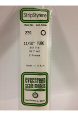 Evergreen TUBE-.344" (2/PK)