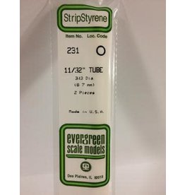 Evergreen TUBE-.344" (2/PK)