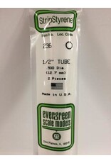 Evergreen TUBE-.500" (2/PK)