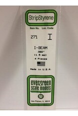 Evergreen I BEAM-.060"(4/PK)