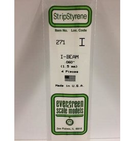 Evergreen I BEAM-.060"(4/PK)