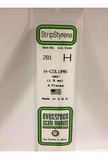 Evergreen H COLUMN-.060"(4/PK)