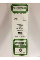 Evergreen ANGLE-.100" (4/PK)