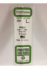 Evergreen ANGLE-.125" (3/PK)