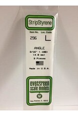 Evergreen ANGLE-.188" (3/PK)