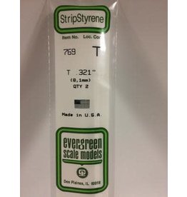Evergreen 14" T CHANNELS8.1MM (2PCS)