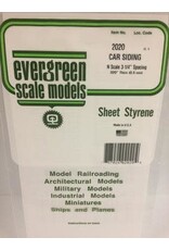 Evergreen .020" SIDING-"N"SCALE CAR