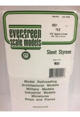 Evergreen SQUARE TILE-1/16"
