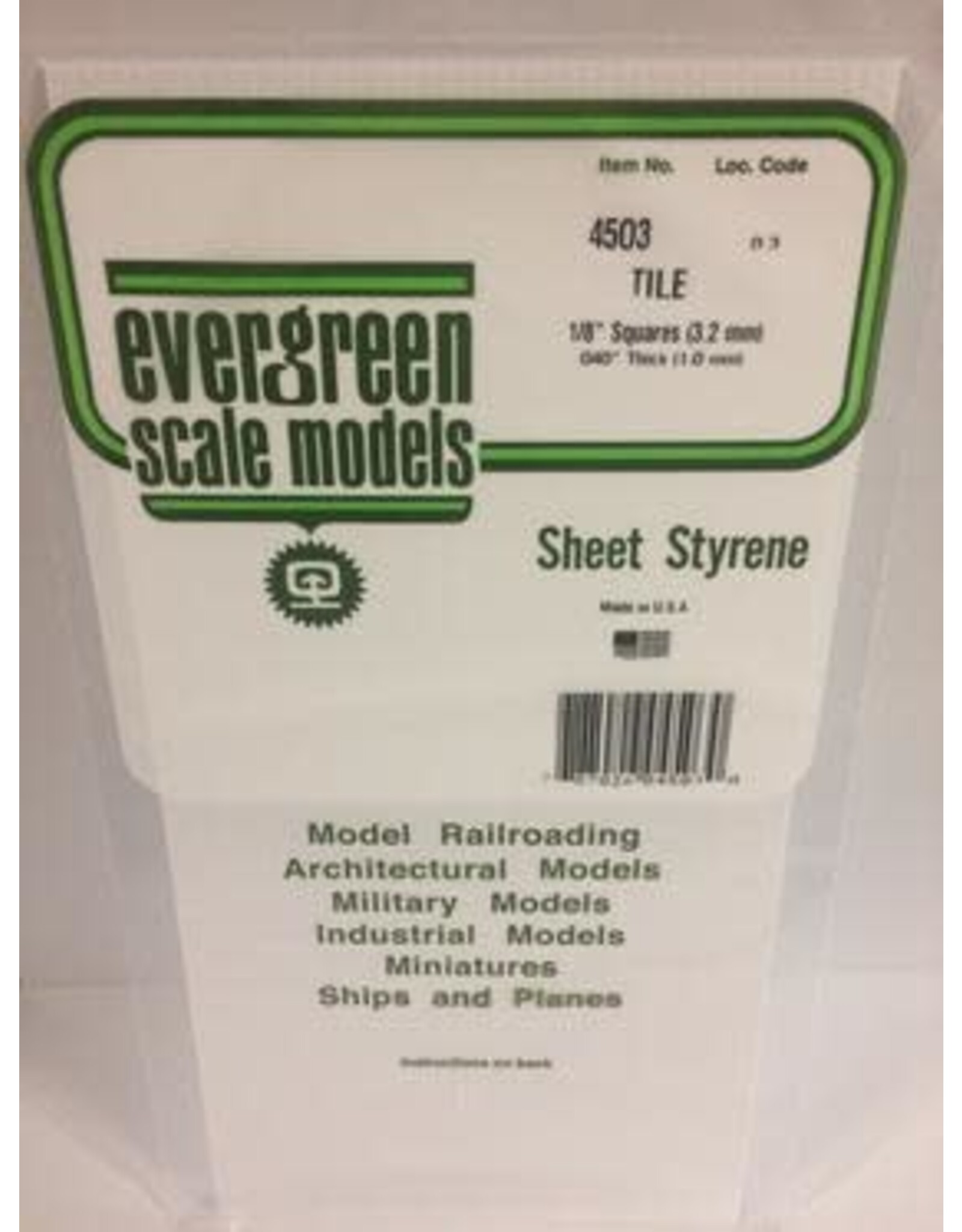 Evergreen SQUARE TILE-1/8"