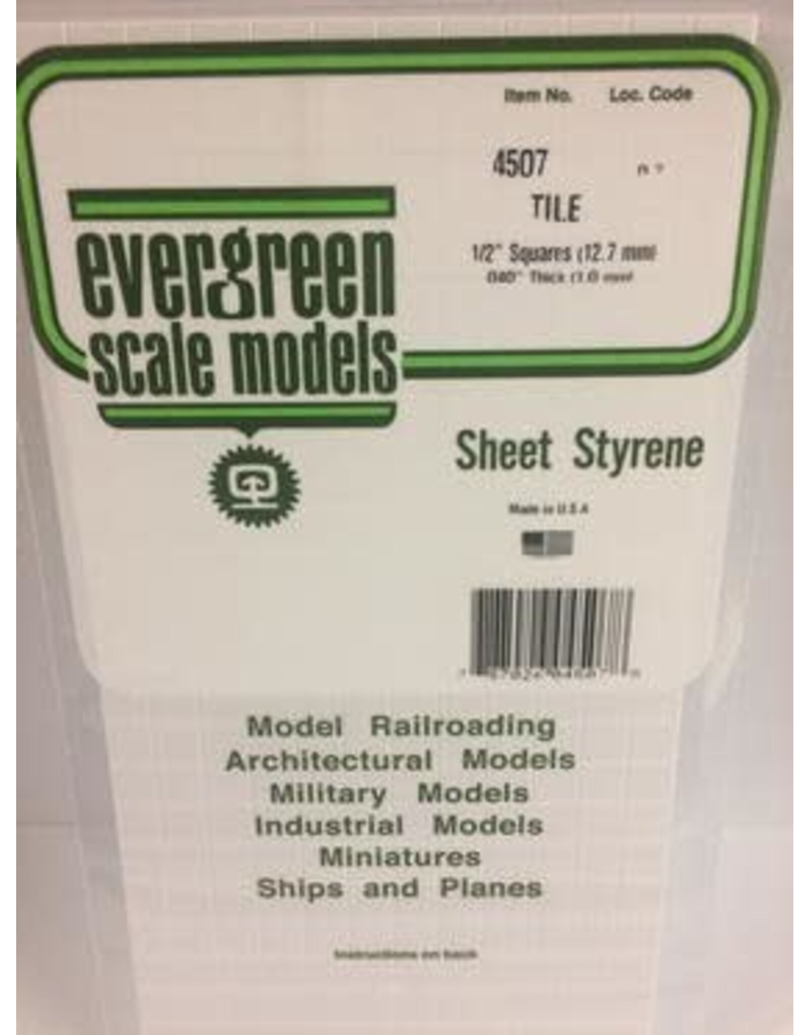 Evergreen SQUARE TILE-1/2"