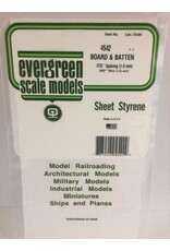 Evergreen BOARD/BATTEN-.075