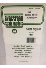 Evergreen BOARD/BATTEN-.100