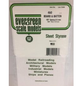 Evergreen BOARD/BATTEN-.100
