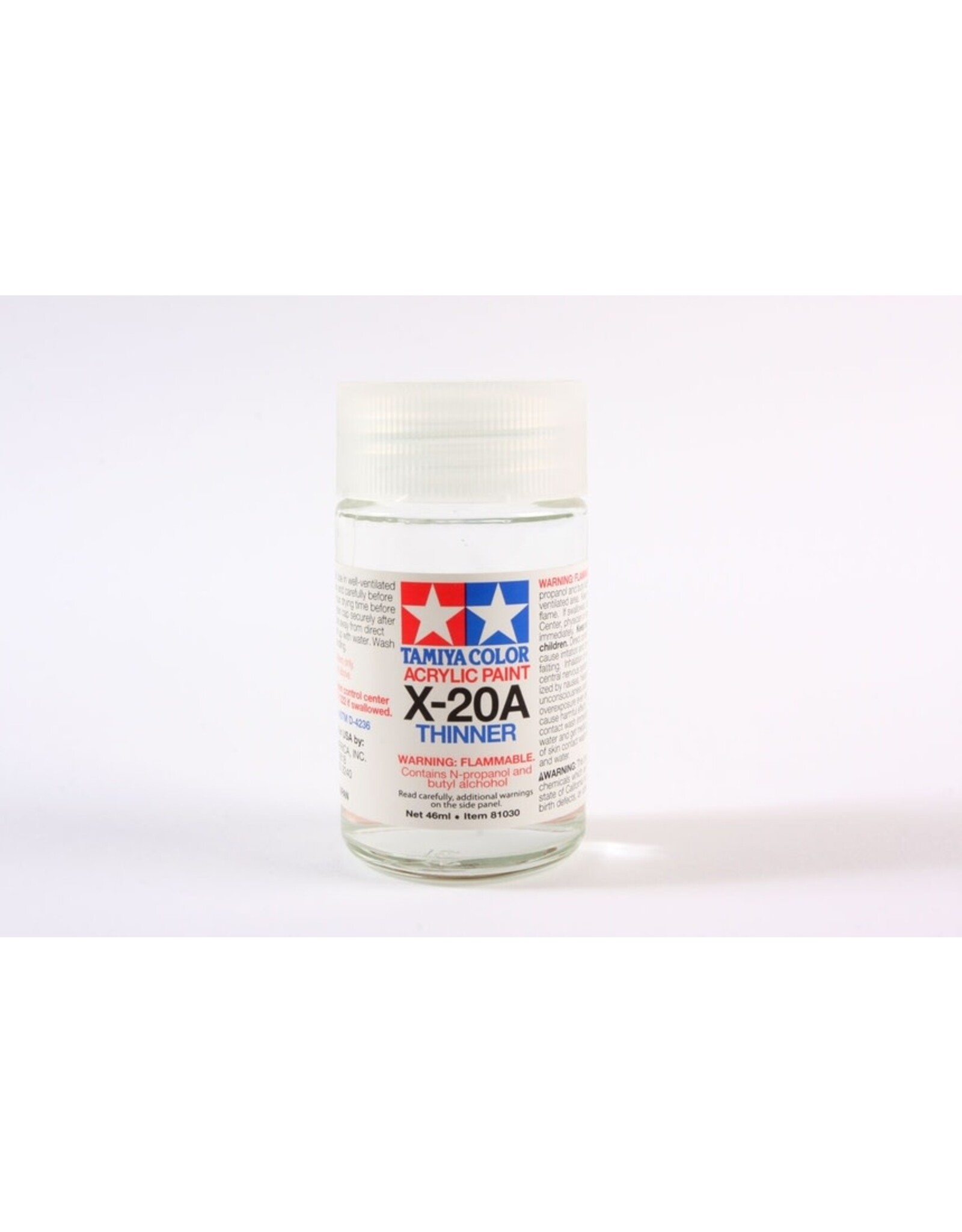 Tamiya Acrylic/Poly Paint Thinner, X-20A, 46ml